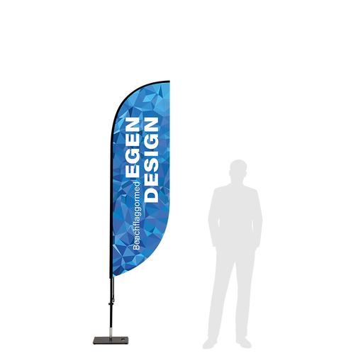 Beachflagga Paddle Medium 250 cm