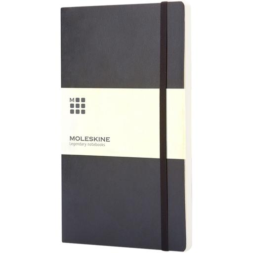 Anteckningsbok Moleskine Classic L, mjukt omslag – blanka