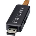 Bild på USB-minne Gleam 8GB upplyst logotyp