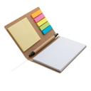 Bild på Kraftpapper sticky notes A6 med penna