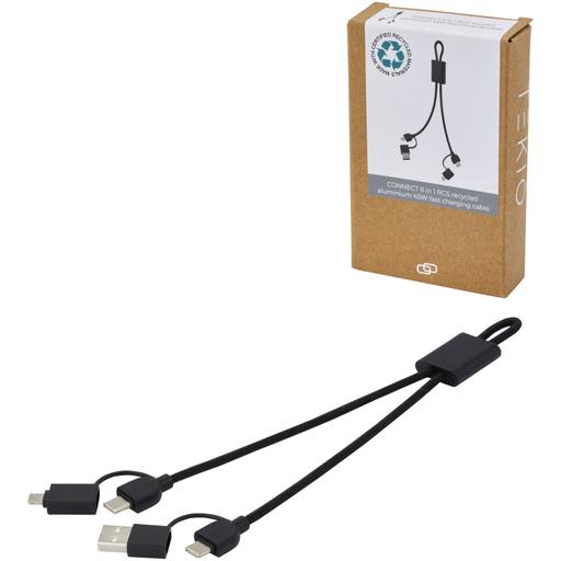 Snabbladdnings-kabel Tekiō® Connect 6-i-1 45W