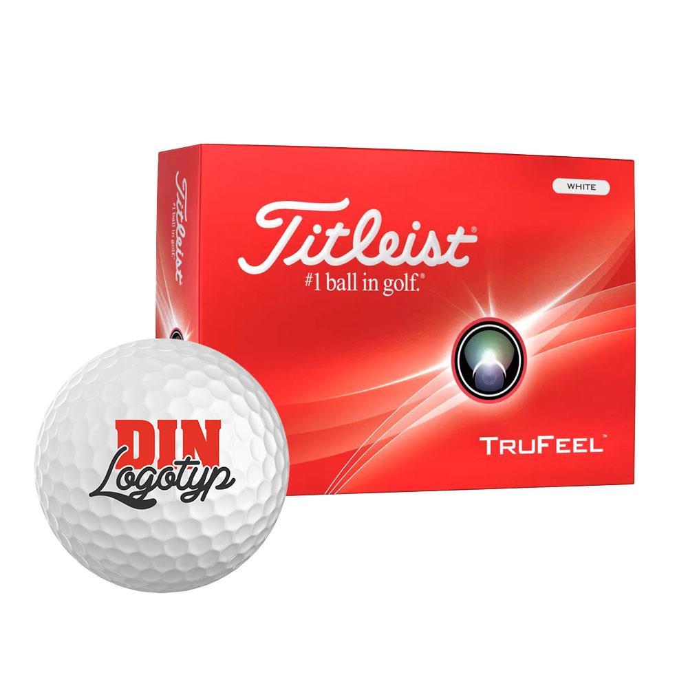 Golfboll Titleist Truefeel med egen logotyp