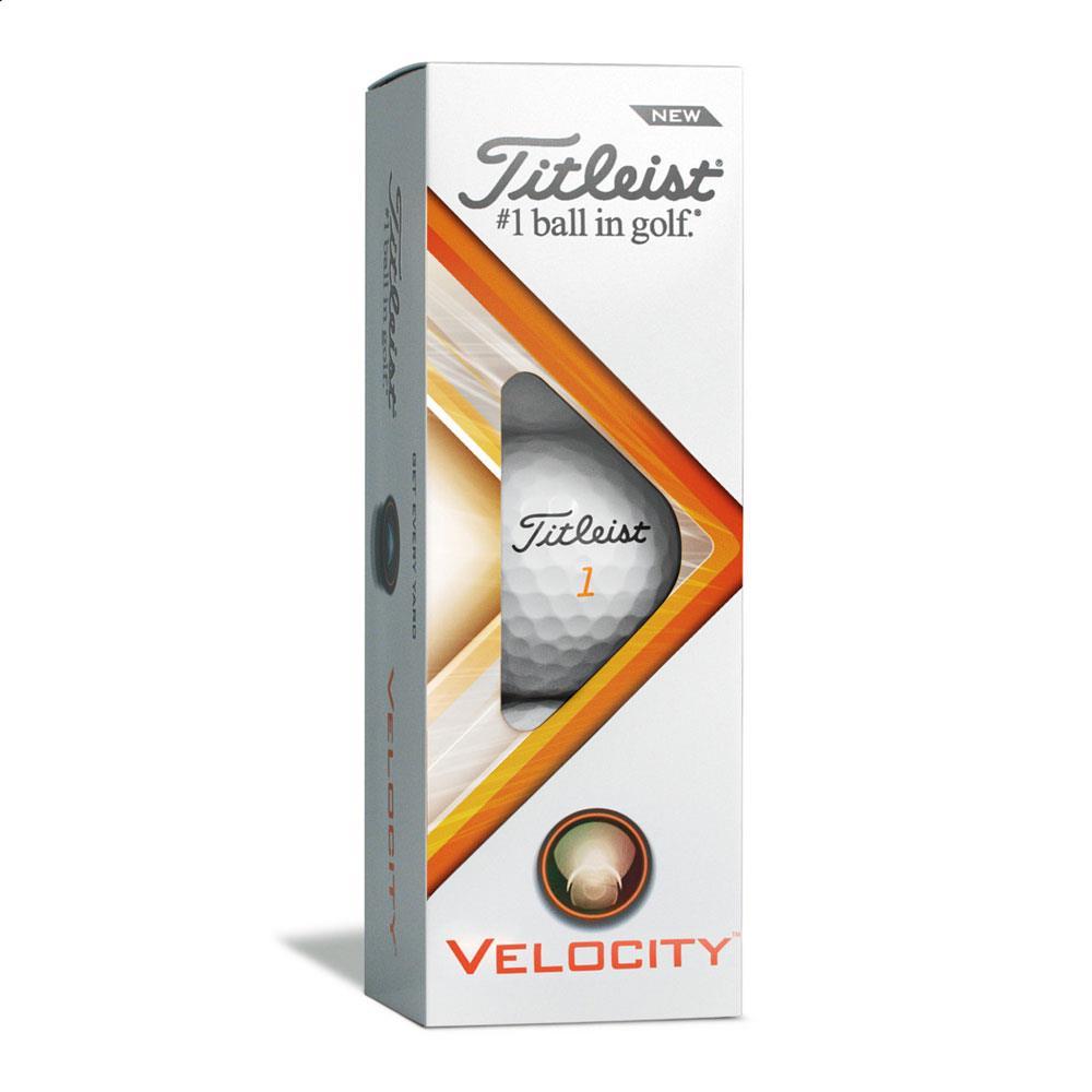 Golfboll Titleist Velocity vit