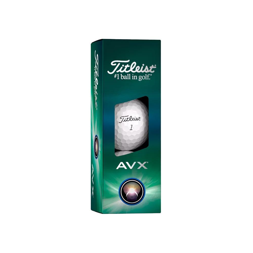 Golfboll Titleist AVX vit