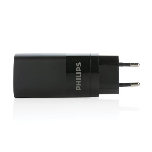 USB-väggadapter Philips 65W 3-port 