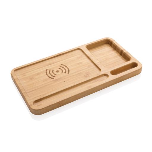 Trådlös laddningsbricka FSC® Bambu 10W