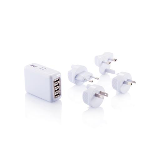 Reseadapter med fyra USB-portar