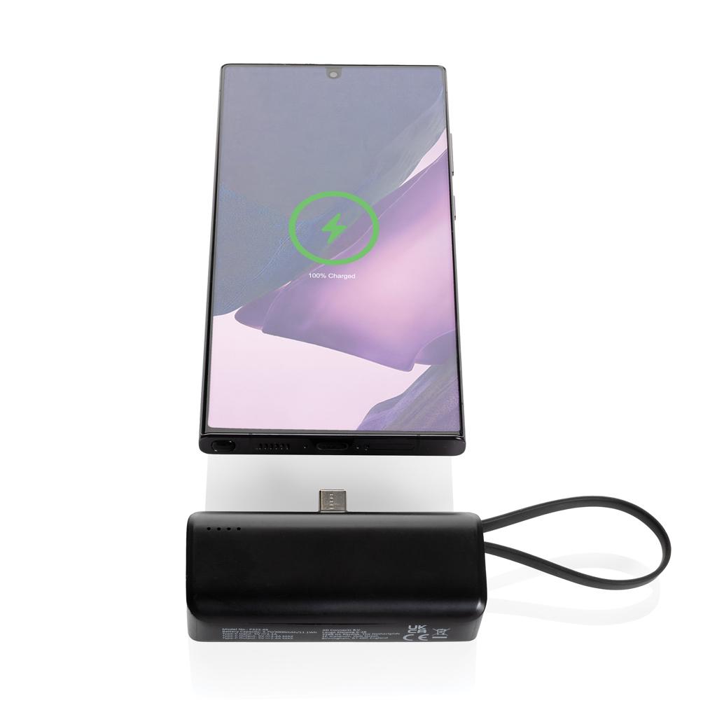 Bild på Powerbank Powerlink 3000 mAh med USB C-kontakt