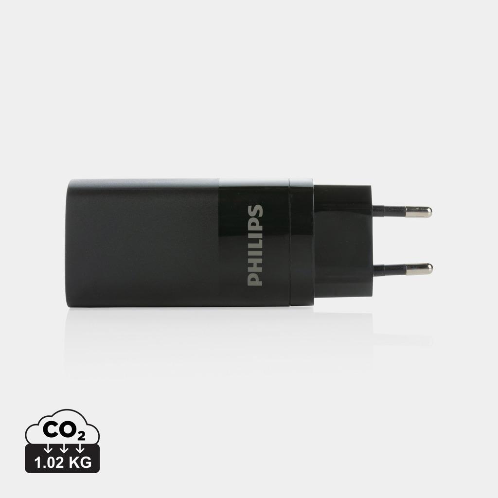 Bild på USB-väggadapter Philips 65W 3-port 